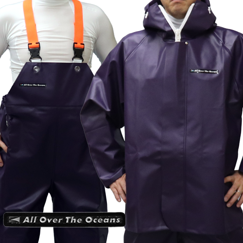 ピアオーシャン 上下セット ミュール(ネイビーパープル)