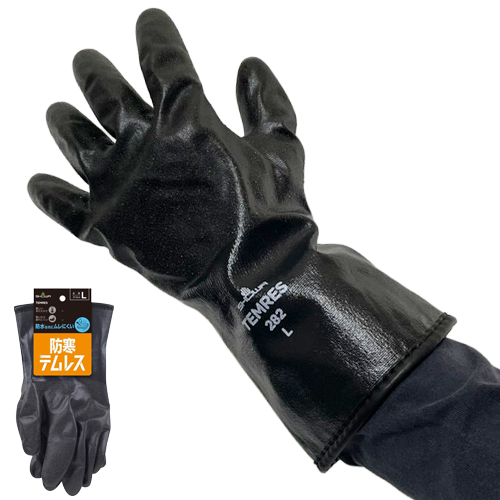 防寒テムレス SHOWA282 ブラック
