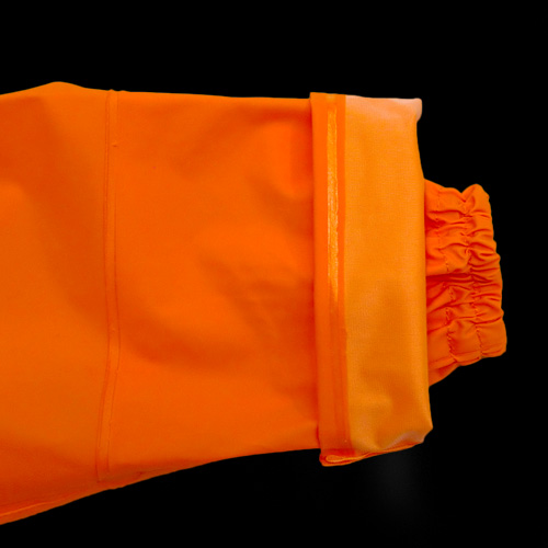 軽い 水産合羽 ワンダーバイキング オレンジ マリンパーカーセット