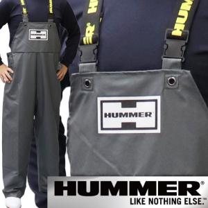 HUMMER HM-5100V ハマー サロペット 胸付ズボン グレー